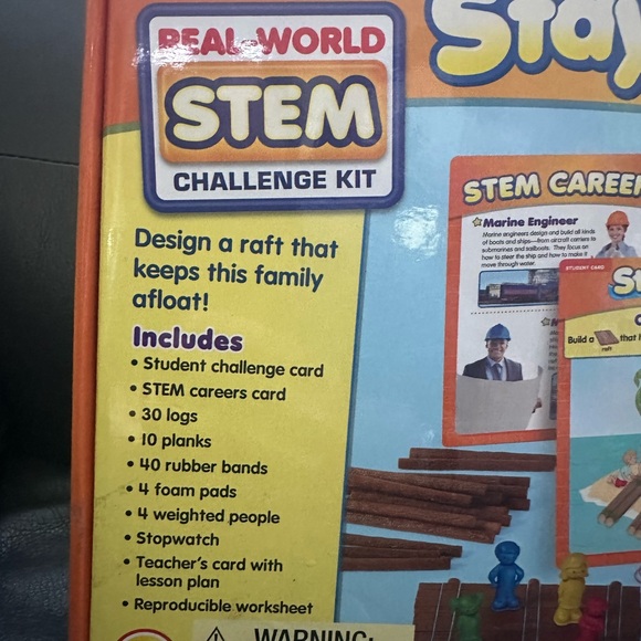 Lakeshore Learning Stay Afloat real world STEM challenge - Picture 2 of 3